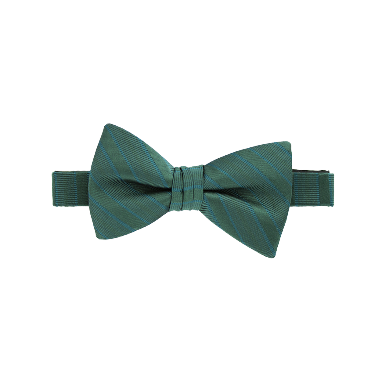 Evergreen Striped Bow Tie image number 1