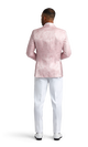 Light Pink Paisley Shawl Lapel Coat image number 3