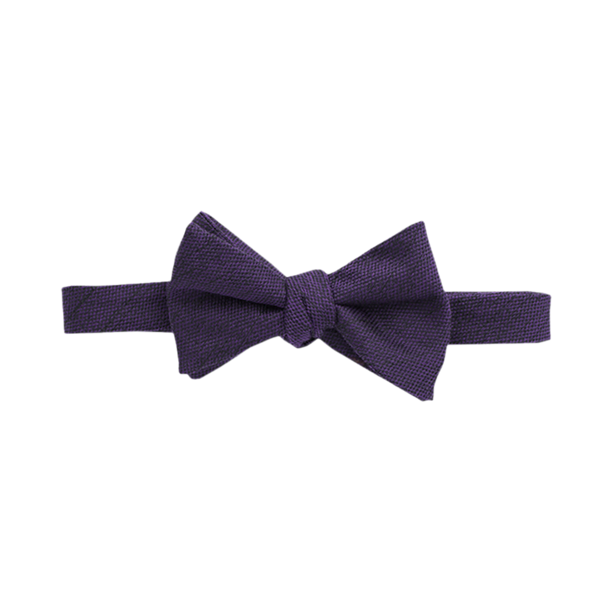 Eggplant Matte Bow Tie image number 1