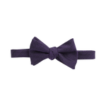 Eggplant Matte Bow Tie image number 1