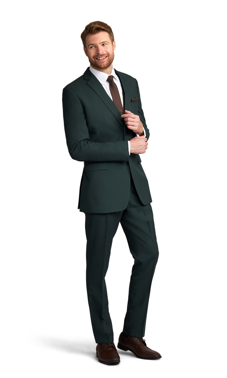 Dark Green Venice Suit image number 2