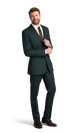 Dark Green Venice Suit image number 2