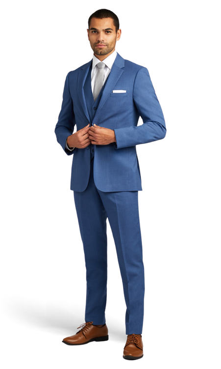 Steel Blue Performance Suit