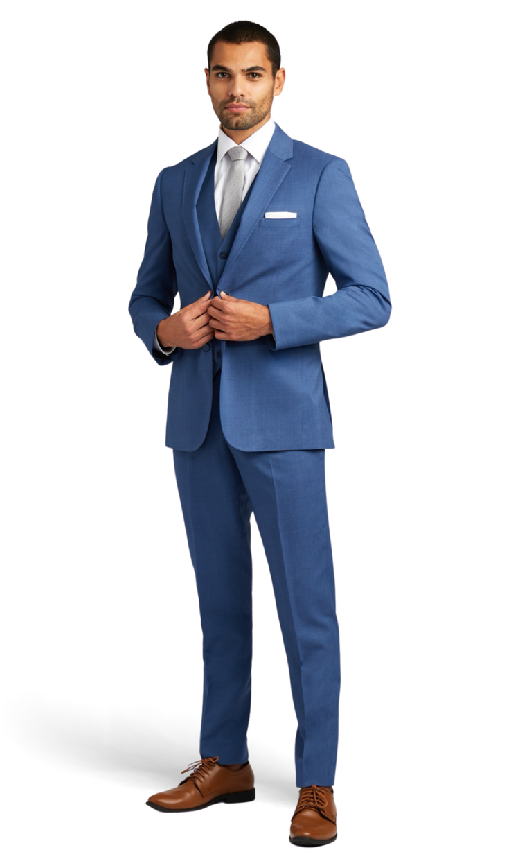 blue suit for men