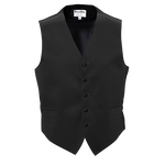 Black Satin Vest image number 1