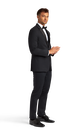 Black Performance Tuxedo image number null