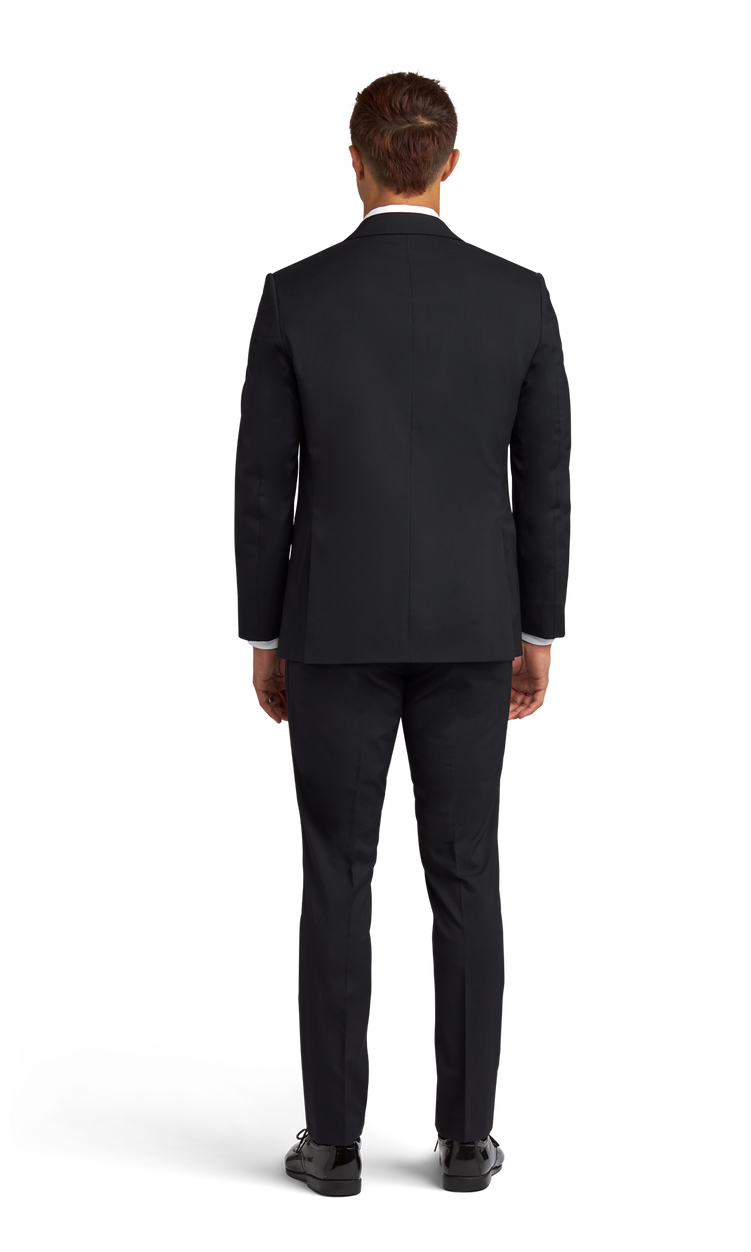 Black Peak Lapel Performance Tuxedo image number null