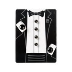 Black and Silver Studs & Cufflinks image number 3
