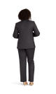 Women's Charcoal Stretch Suit Separates  image number 3