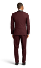 Burgundy Stretch Shawl Lapel Tuxedo Separates