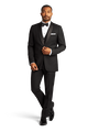 Black Stretch Shawl Lapel Tuxedo Separates image number 4
