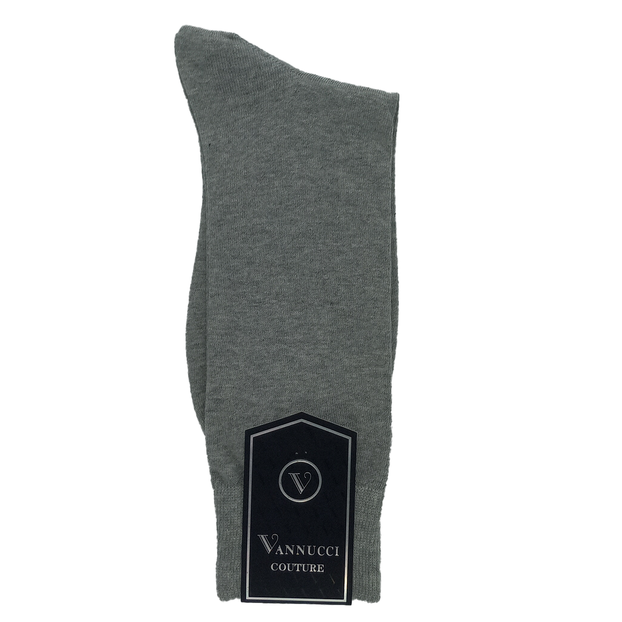 Heather Grey Dress Socks image number 1