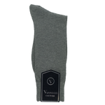 Heather Grey Dress Socks image number 1