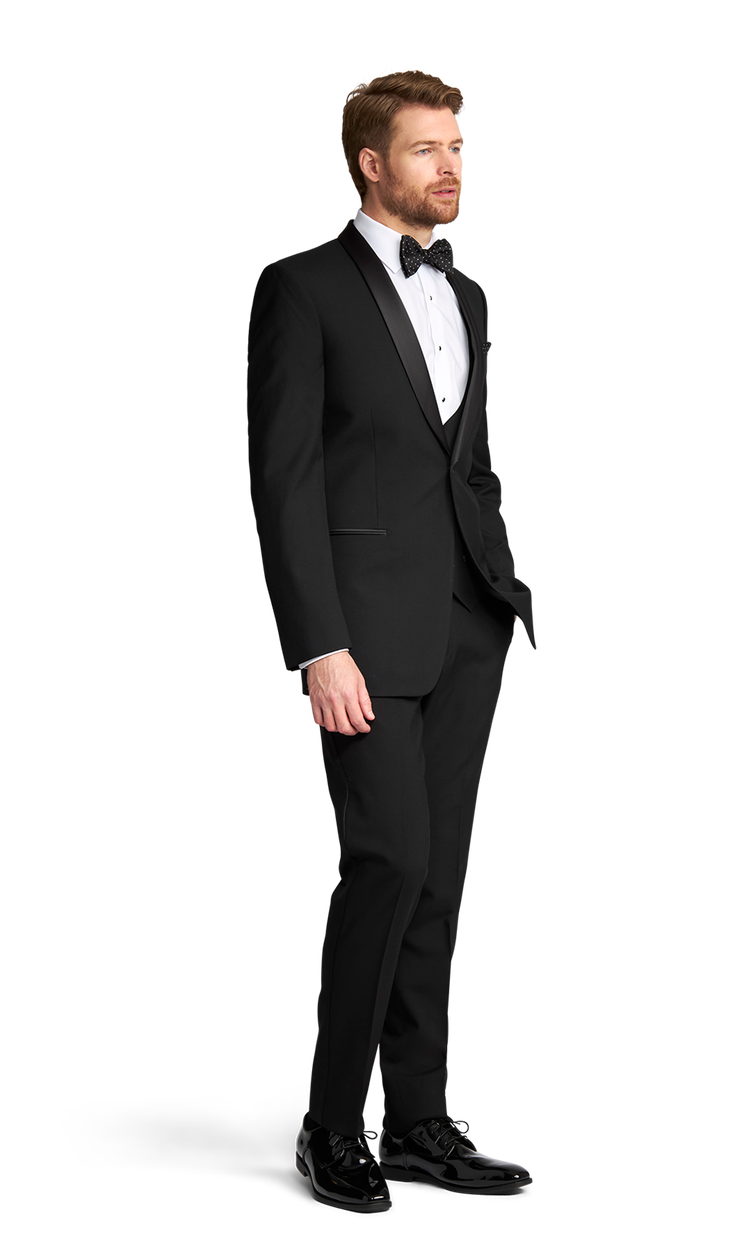 2024年のクリスマスの特別な衣装 Black Lorenzo Tux Friar | Tuxedo 洋楽