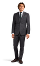 Charcoal Stretch Suit Separates