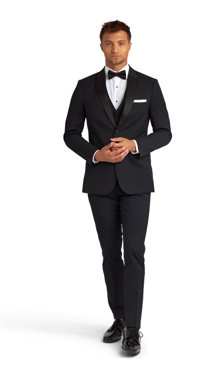 Black Notch Lapel Performance Tuxedo