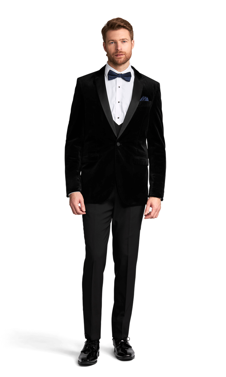 Black Velvet Manhattan Tuxedo Friar Tux
