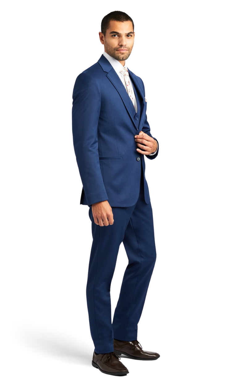 Cobalt Blue Performance Suit image number 1