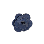 Dusty Blue Rose Lapel Pin image number null
