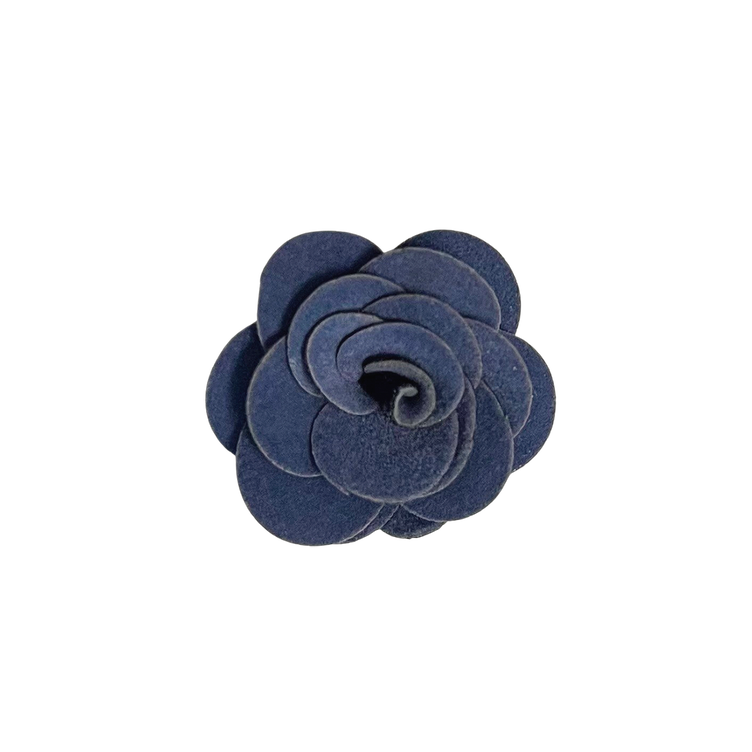Dusty Blue Rose Lapel Pin