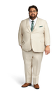 Tan Stretch Suit Separates image number 1