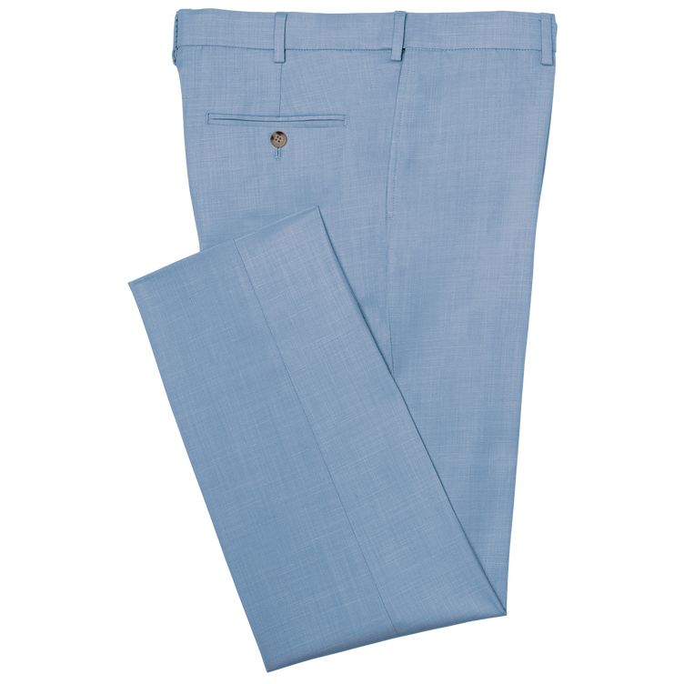 Oxford Blue Stretch Separates Pants