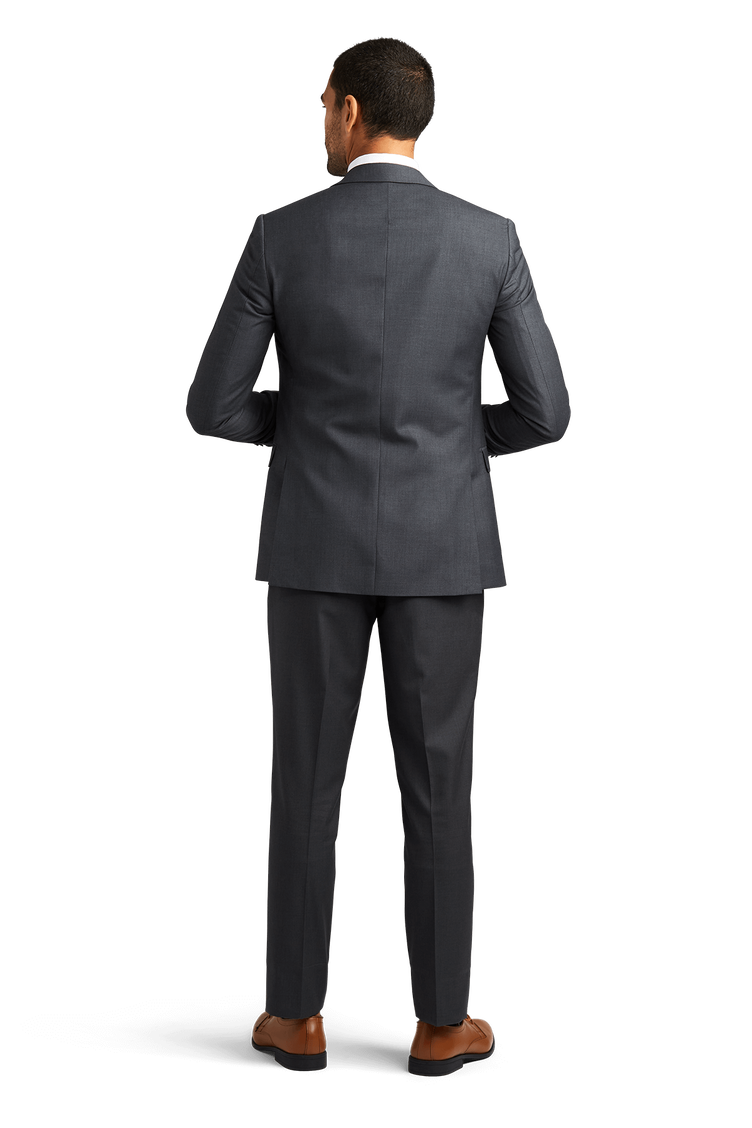 Charcoal Stretch Suit Separates image number 3