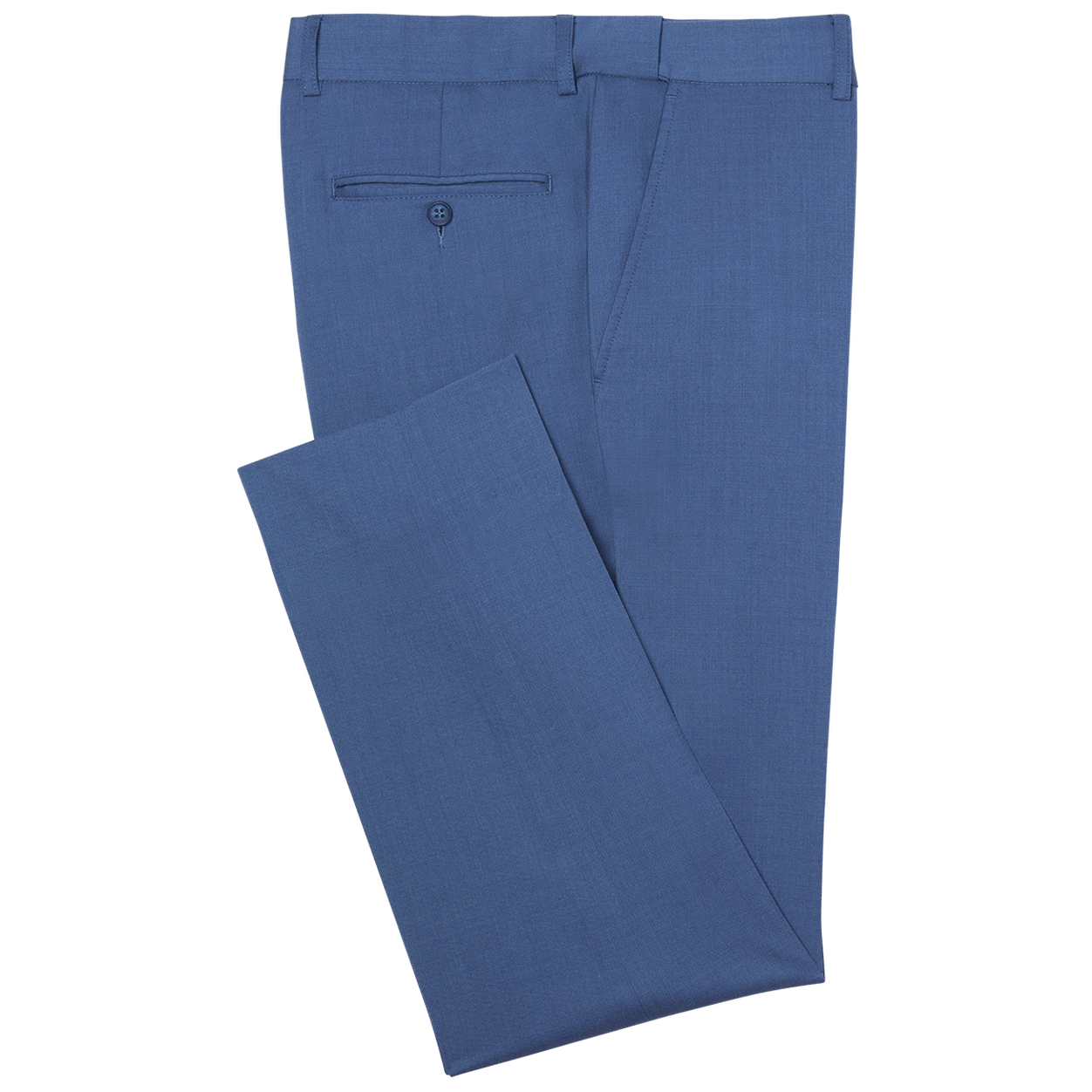 【SHALOM】24FW STRETCHING PLEATS PANTS BLUE friartux-steel-blue-slim-suit-