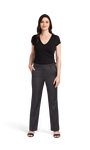 Women's Charcoal Stretch Suit Separates Pants, , large