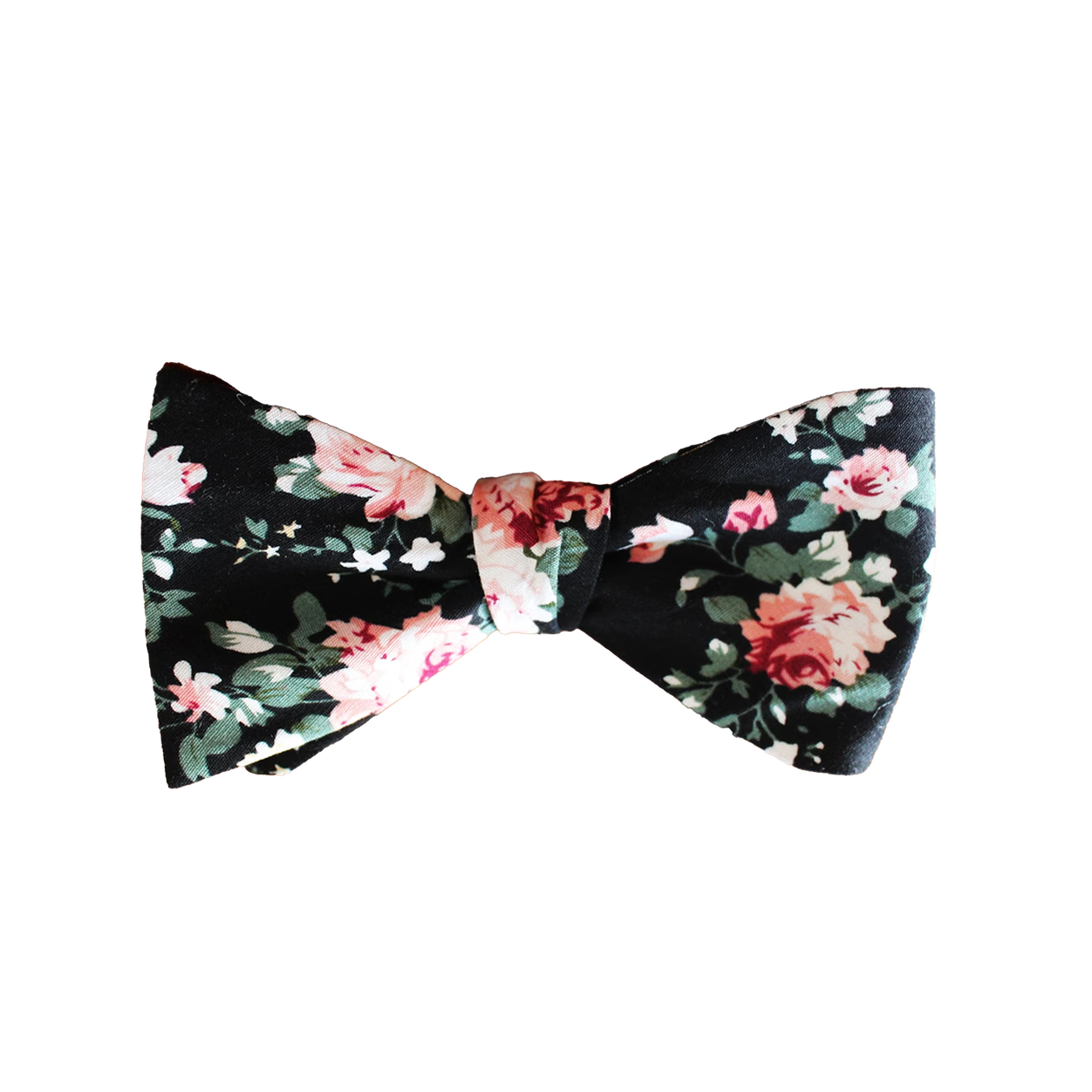 Black Floral Bow Tie | FriarTux