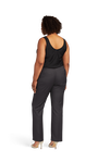 Women's Charcoal Stretch Suit Separates Pants, , large