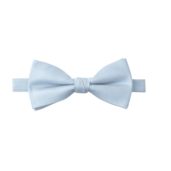 Light Blue Textured Bow Tie