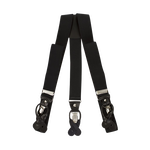 Black Button And Clip Suspenders image number 1