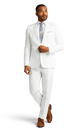 White Stretch Suit Separates image number 2
