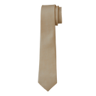 Taupe Textured Long Tie