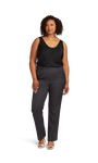 Women's Charcoal Stretch Suit Separates Pants, , large