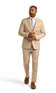 Khaki Stretch Suit Separates image number 1