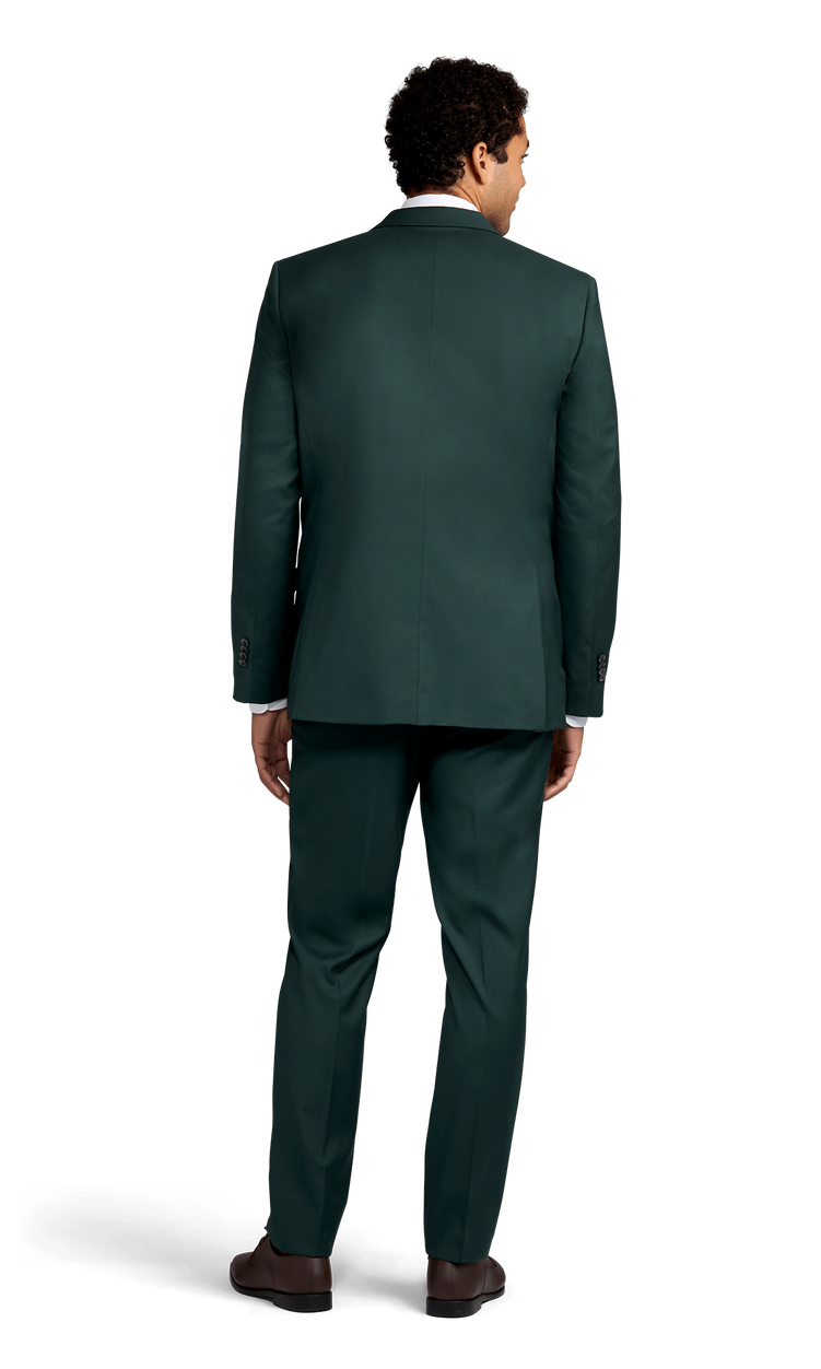 Green Stretch Suit Separates