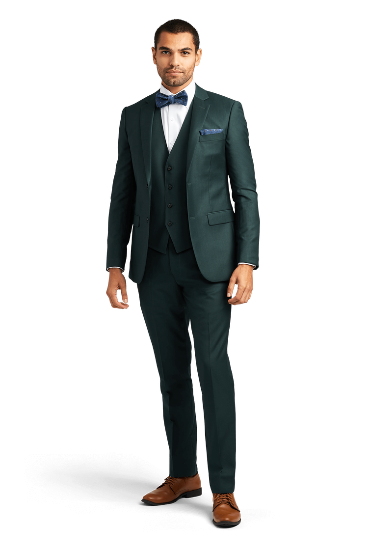 Green Stretch Suit Separates image number null