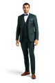 Green Stretch Suit Separates image number 4
