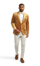 Gold Velvet Brooklyn Tuxedo image number 1