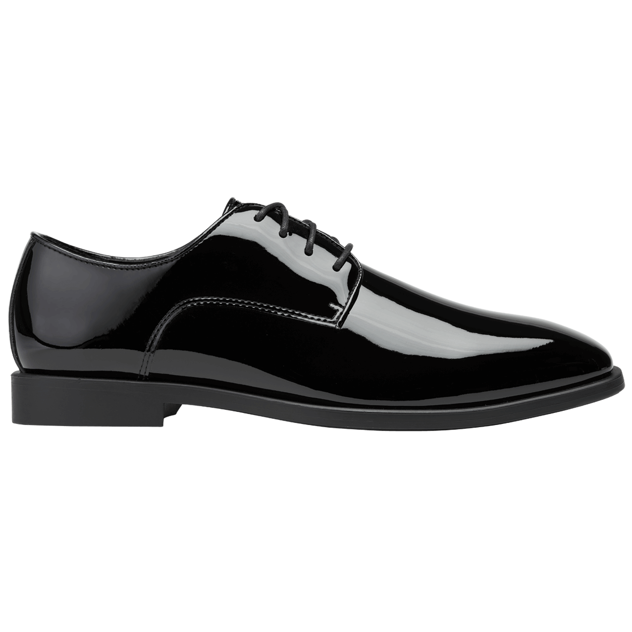 Black Patent Leather Tuxedo Shoe image number 1