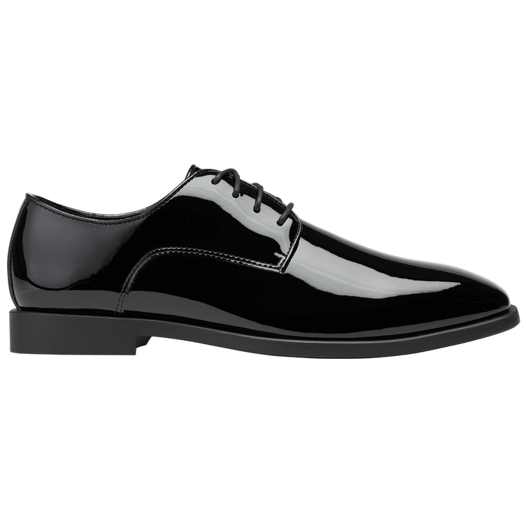 Black Patent Leather Tuxedo Shoe