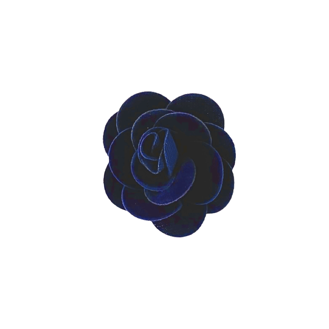 Navy Rose Lapel Pin image number null