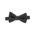Black Satin Bow Tie image number 1