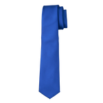 Royal Blue Satin Long Tie