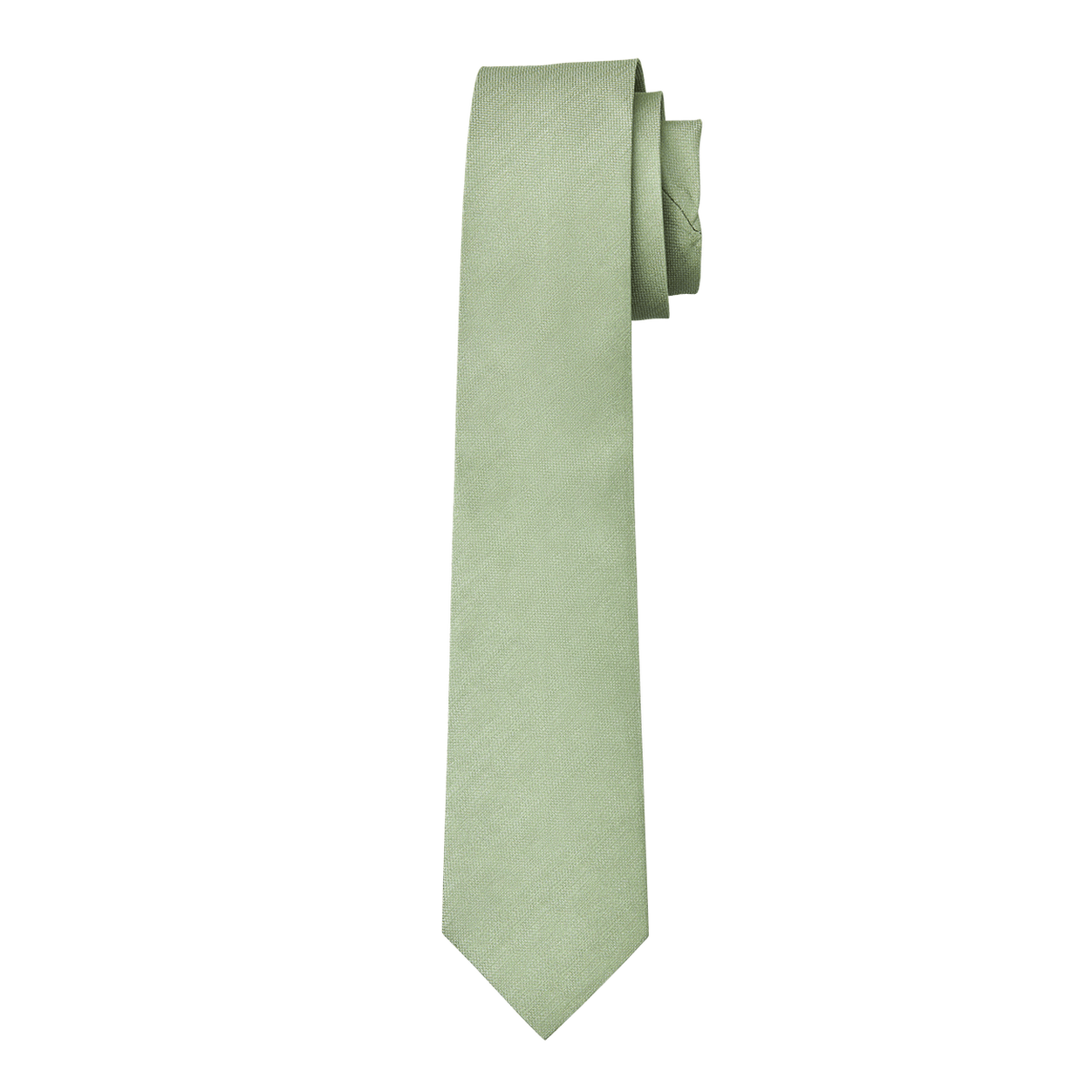 Dusty Sage Textured Long Tie