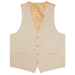 Tan Stretch Suit Separates Vest image number 1