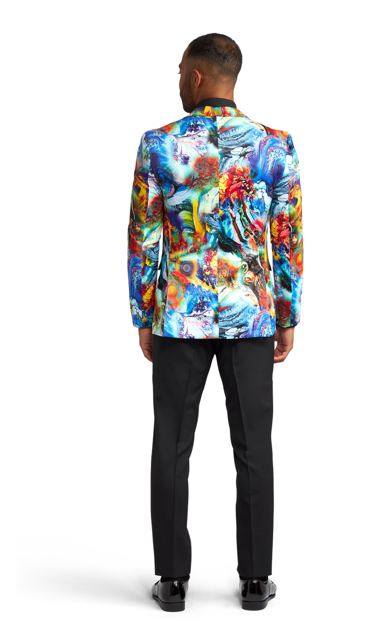 Multi-Colored Coat | Friar Tux Multi-Colored Coat | Friar Tux