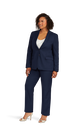 Women's Navy Stretch Suit Separates image number 3